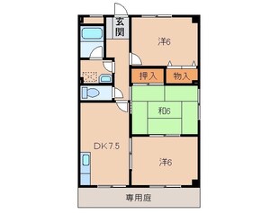 ブレスベル小二里の物件間取画像